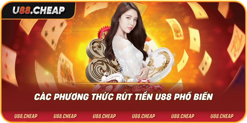 Các phương thức rút tiền u88 phổ biến
