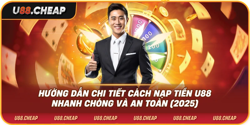 Hướng dẫn chi tiết cách nạp tiền u88 từng bước