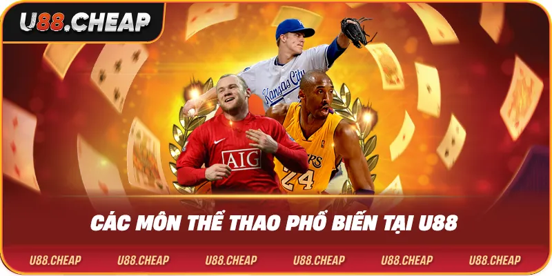 Các môn thể thao phổ biến tại u88